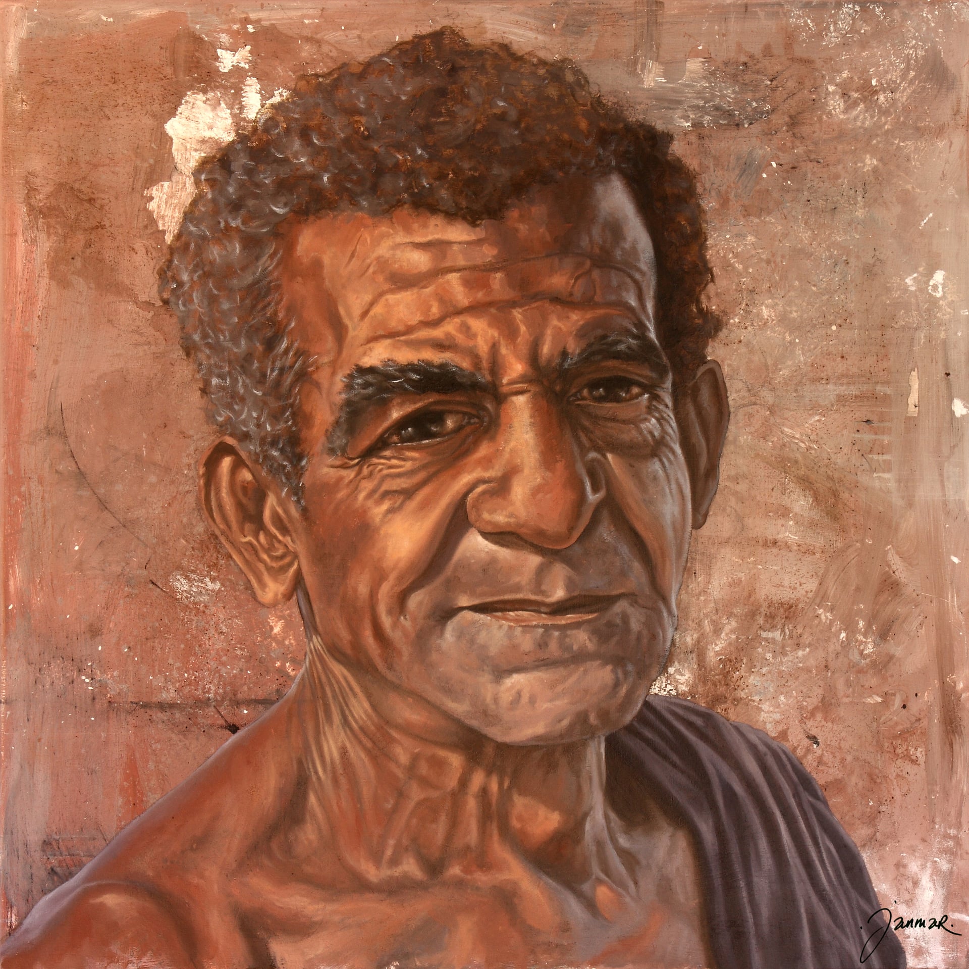 CUBA 1 - Huile sur toile, 2015 par JanMar