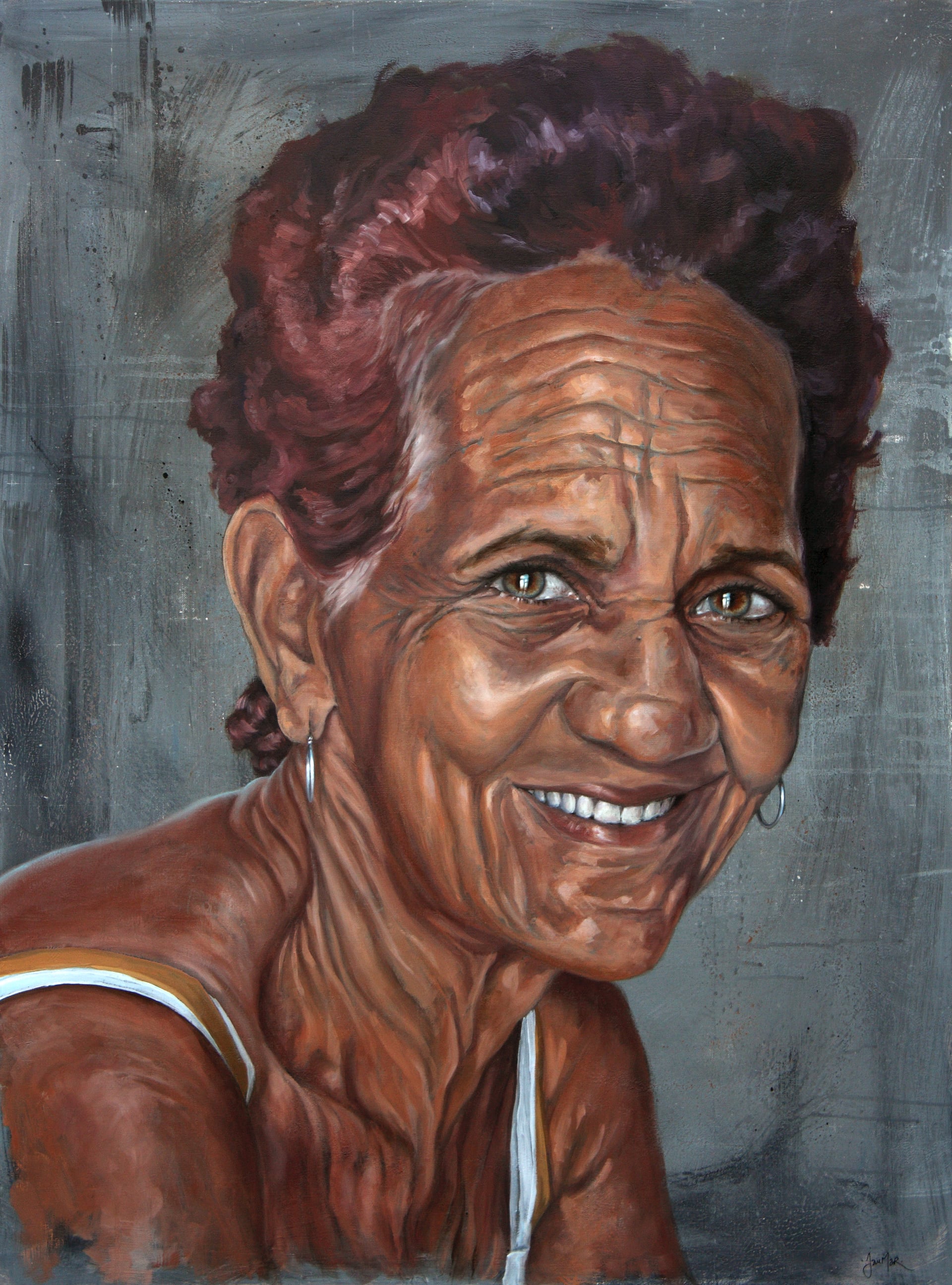 Cuba 8 - Huile sur toile, 2015 par JanMar