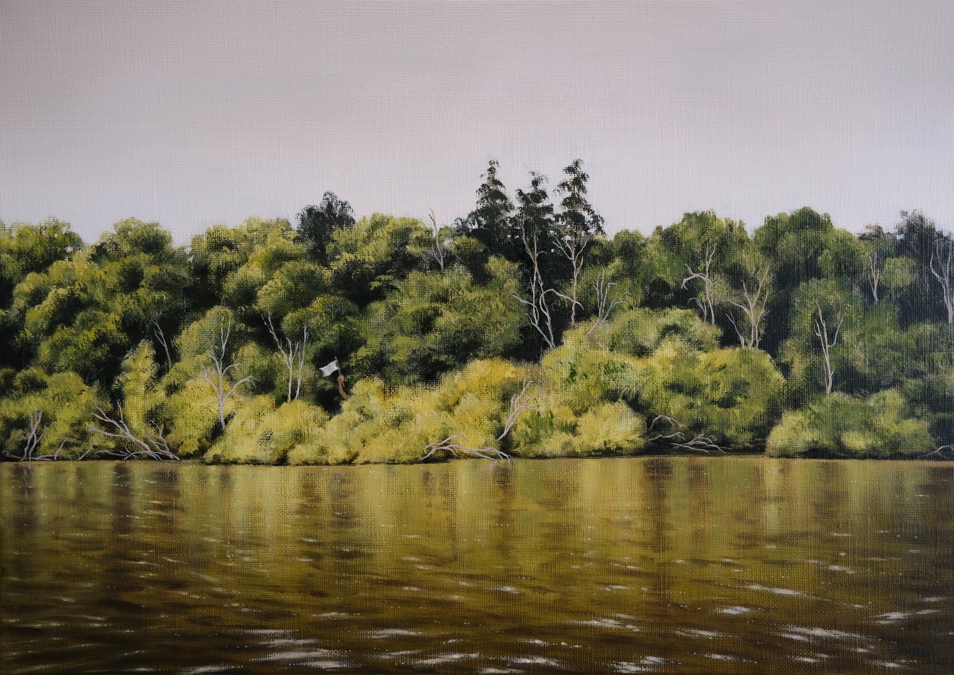 La Rédition - Huile sur toile de lin, 2023 par JanMar